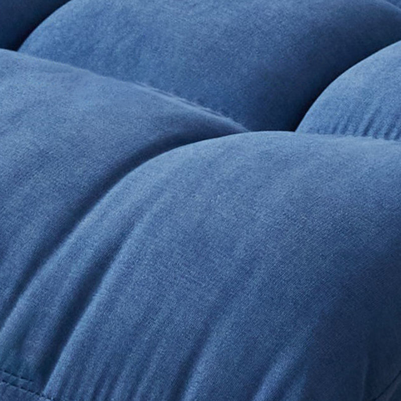 Modern Recliner Chair Pure Color Tufted Rocker Chair for Living Room