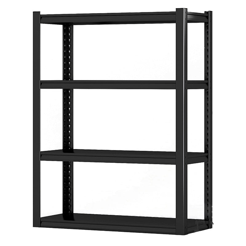Etagere Contemporary Bookcase Metal Open Back Bookshelf with Shelves
