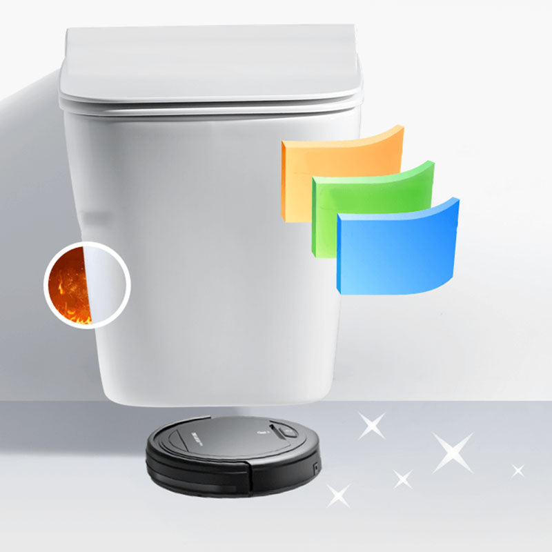 Wall-mounted Toilet Household In-wall Hidden Tank Soft-Close Seat Toilet