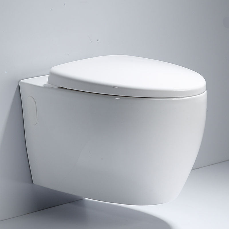 Wall-mounted Toilet Household In-wall Hidden Tank Soft-Close Seat Toilet