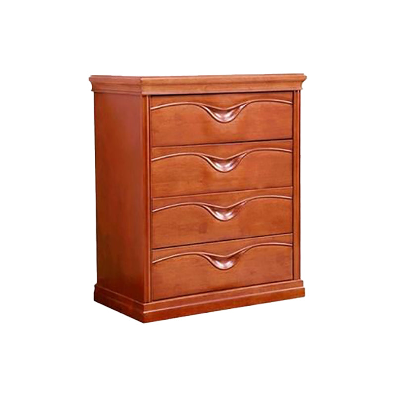 Traditional Storage Chest Dresser Solid Wood Storage Chest with 3/4/5 Drawers