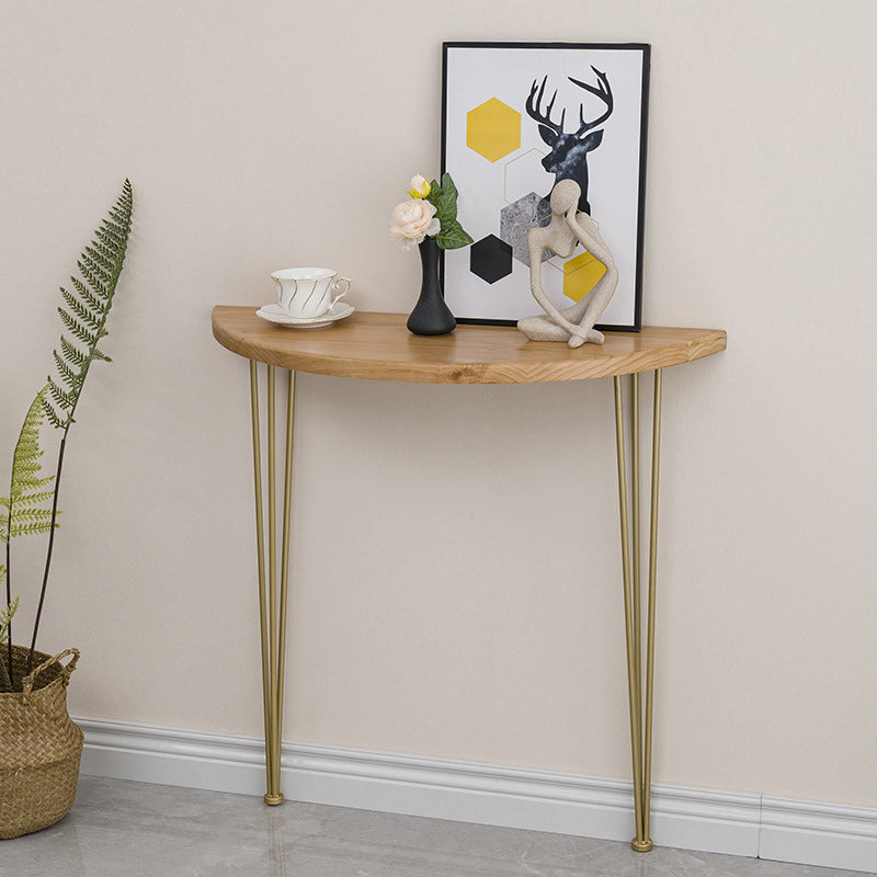31.5 Inch Height Console Table Solid Wood Contemporary Console