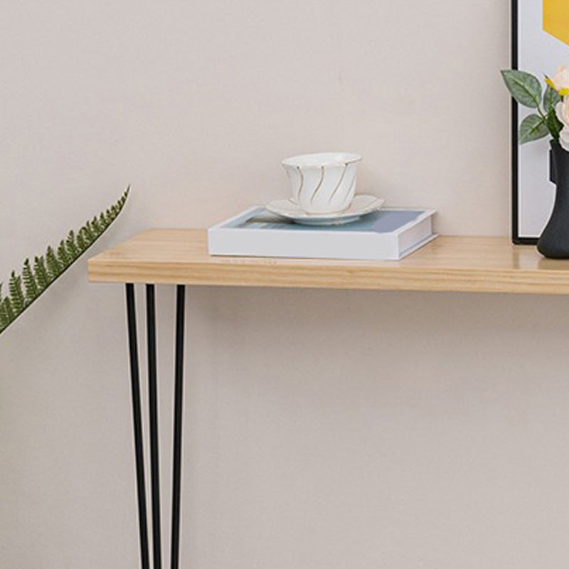 31.5 Inch Height Console Table Solid Wood Contemporary Console