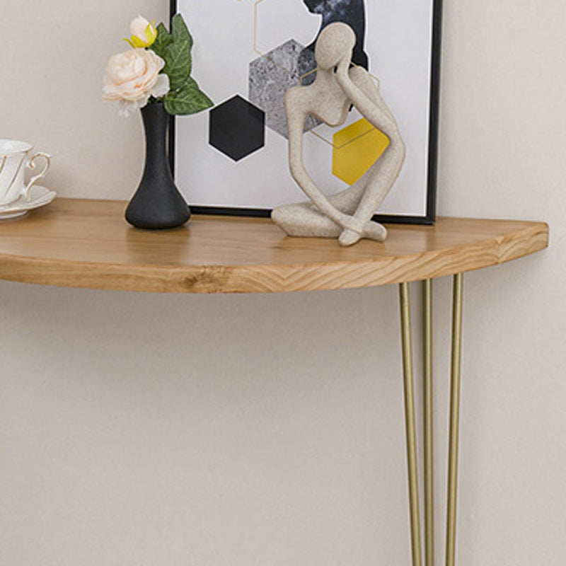 31.5 Inch Height Console Table Solid Wood Contemporary Console