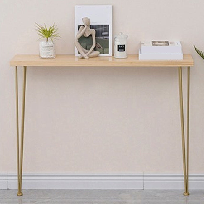 31.5 Inch Height Console Table Solid Wood Contemporary Console