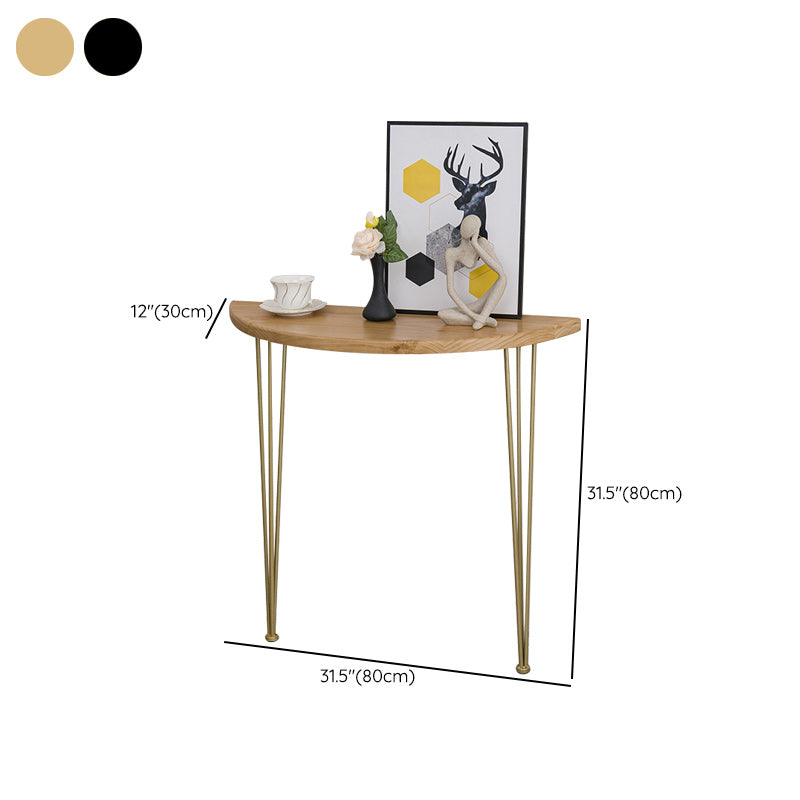 31.5 Inch Height Console Table Solid Wood Contemporary Console