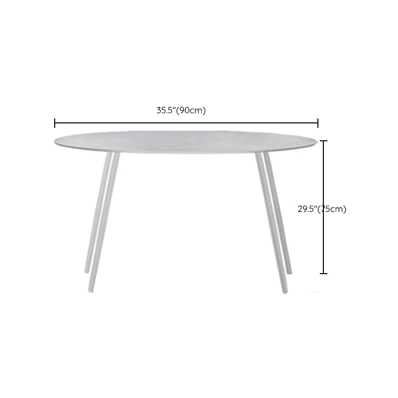 Modern Sintered Stone Top Dining Table Set 1/7/9 Pieces Dining Table Set for Outdoor