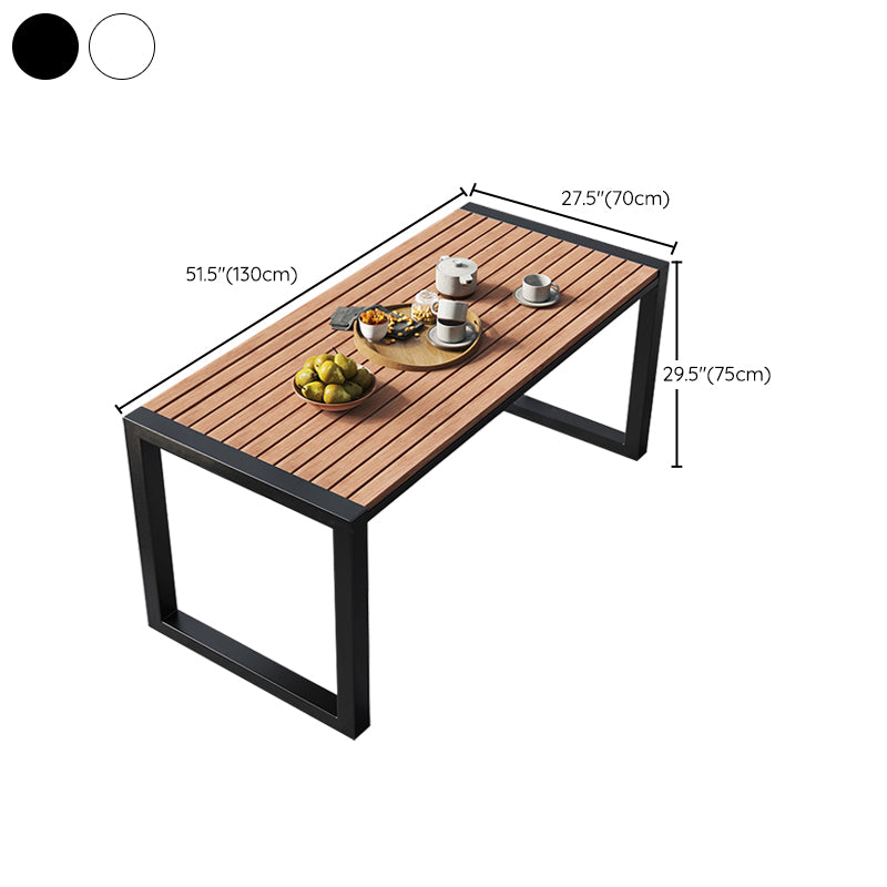 Modern Metal Dining Set 1/2/4/5/7 Pieces Reclaimed Wood Dining Table Set