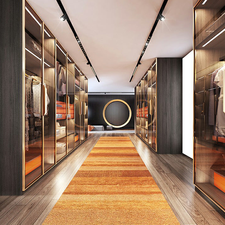 Black Wood Wardrobe with Glass Doors Modern Interior Storage Cabinet