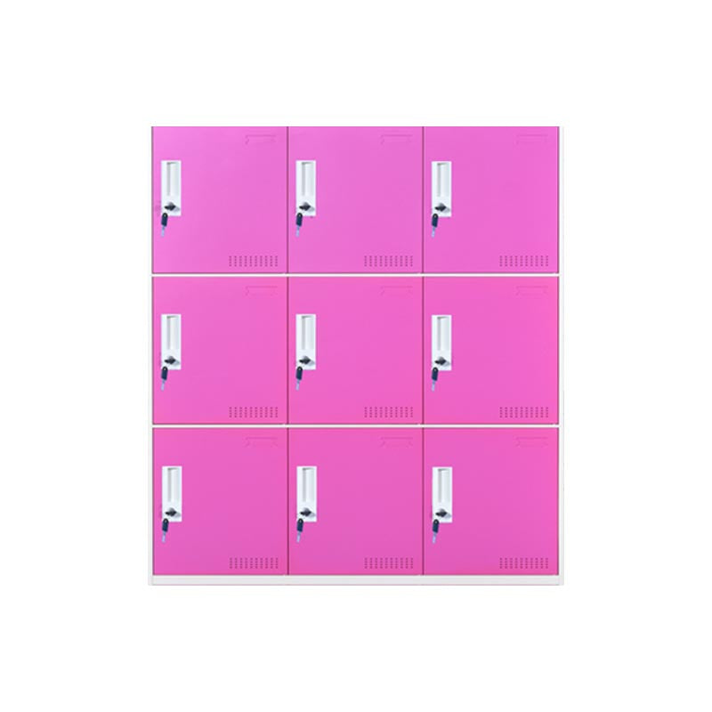 Modern Non-Hanging Armoire with Hinged Doors Matte Finish Storage Cabinet