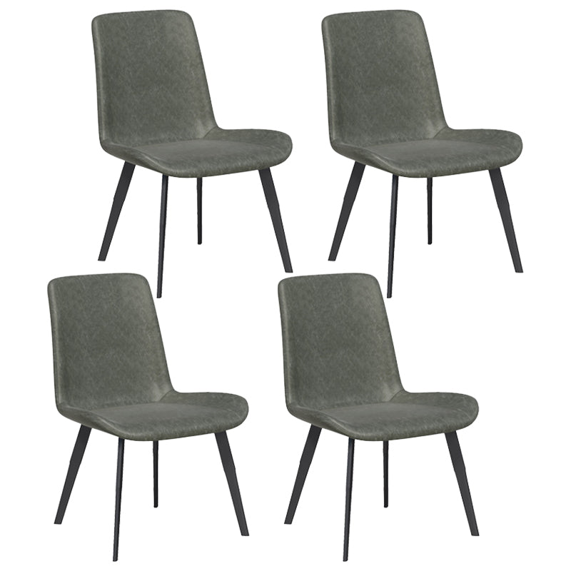 Modern Dining Table with Solid Back Chairs 1/4/6/7 Pieces Dinette Set