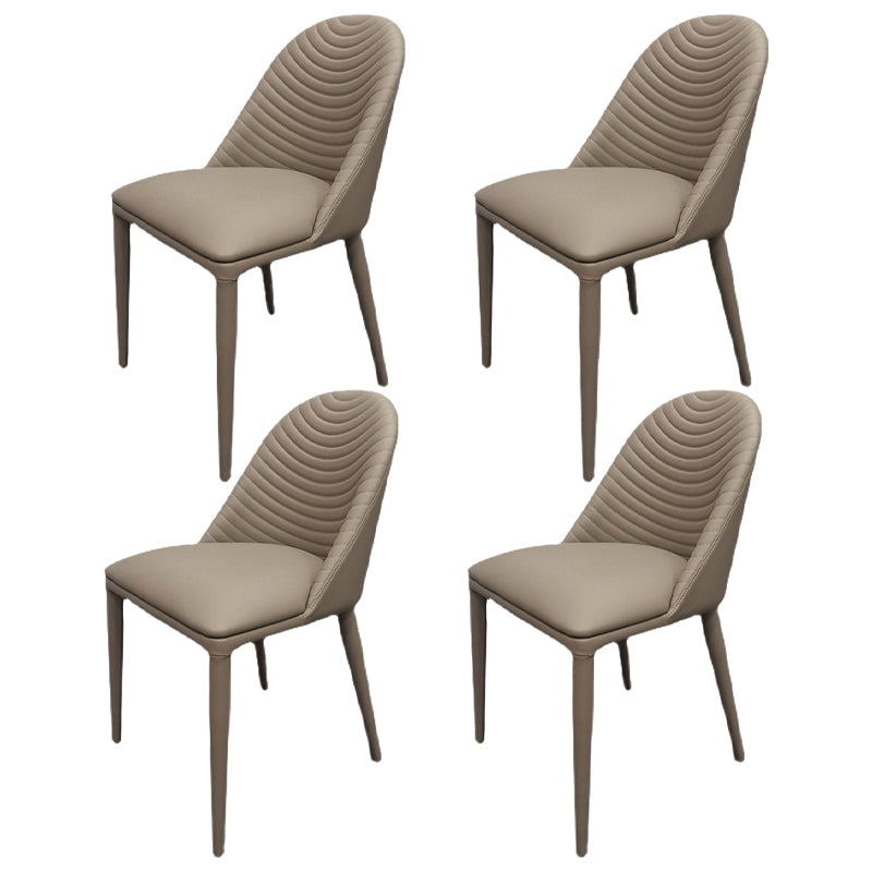 Glam Dinette Set for Home 1/4/5/7 Pieces Glossy White Dining Table Set