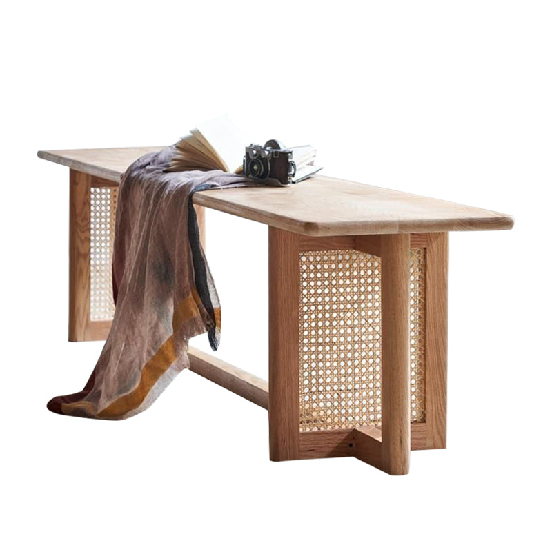 Modern Dining Set 1/2/4 Pcs Natural Solid Wood Dining Table and Chairs