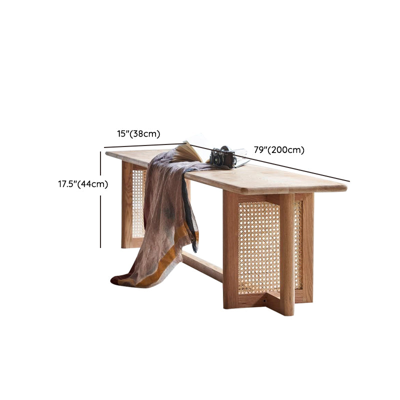 Modern Dining Set 1/2/4 Pcs Natural Solid Wood Dining Table and Chairs