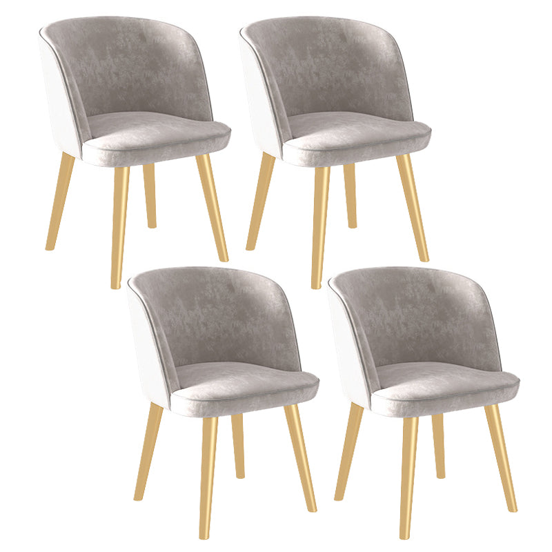 Glam Dining Room Set 1/4/5/7 Pcs Rectangle Dining Table with Upholstered Chairs