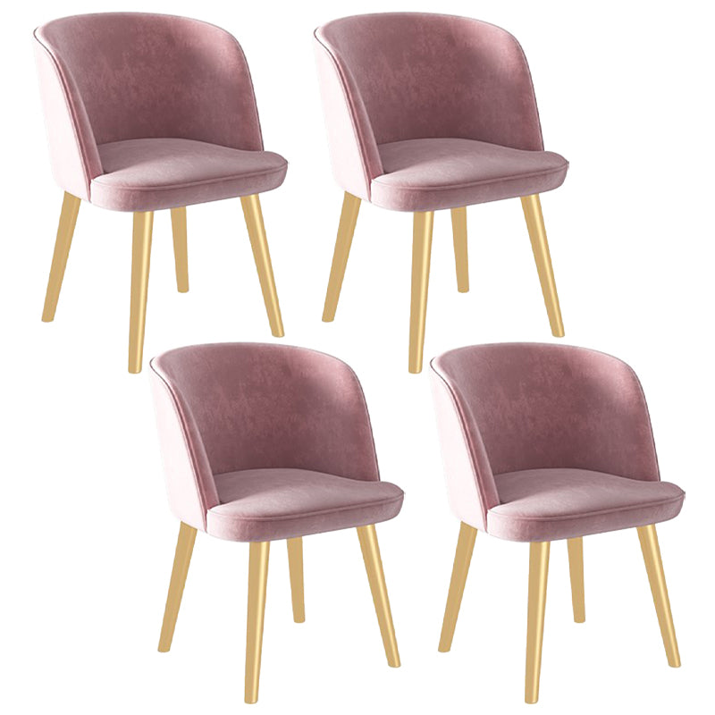 Glam Dining Room Set 1/4/5/7 Pcs Rectangle Dining Table with Upholstered Chairs