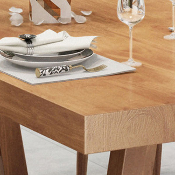 Modern 1/3/5/7 Pieces Dining Set Rectangle Wood Dining Table for Dining Room