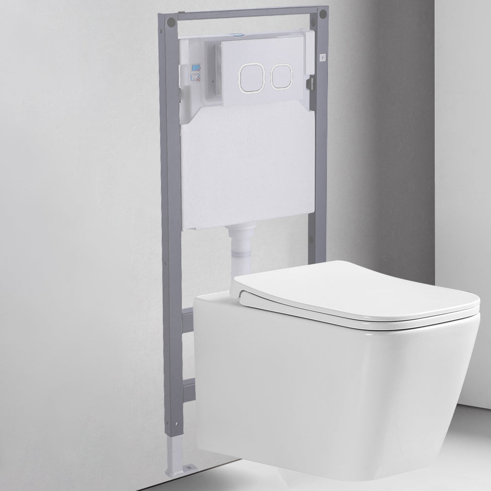 Wall Mount Flush Toilet Single Flush Modern One-Piece Toilet Urine Toilet