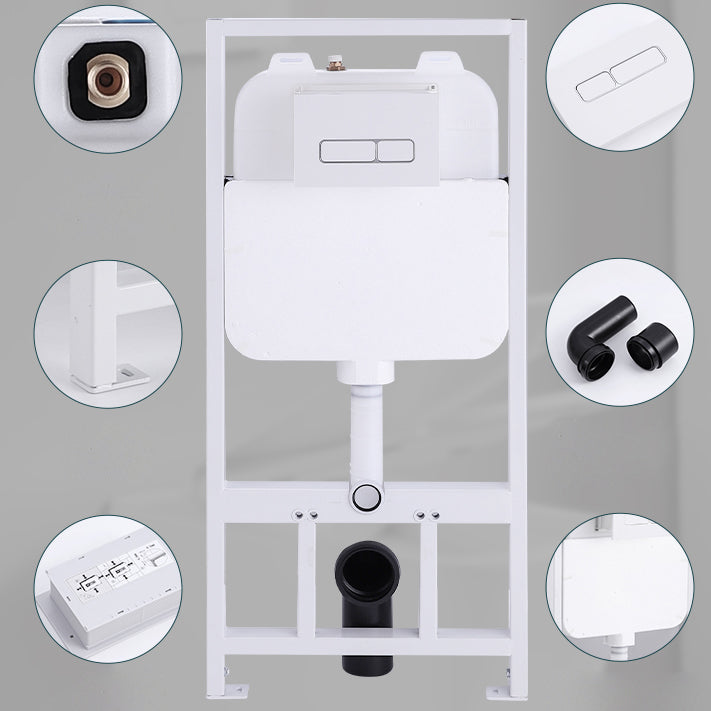 Wall Mount Flush Toilet Single Flush Modern One-Piece Toilet Urine Toilet