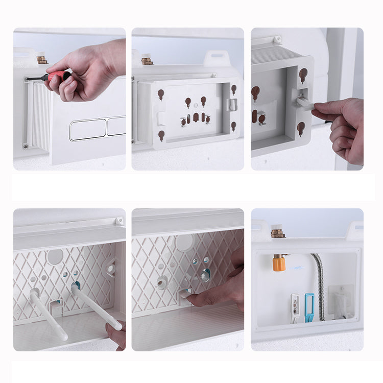 Wall Mount Flush Toilet Single Flush Modern One-Piece Toilet Urine Toilet