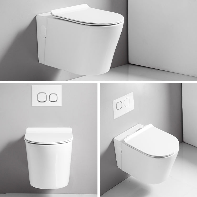 Wall Mount Flush Toilet Single Flush Modern One-Piece Toilet Urine Toilet