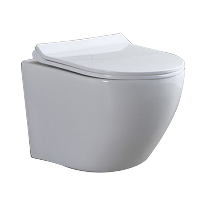 Modern Wall Mount Flush Toilet All-In-One Siphon Jet Toilet Bowl