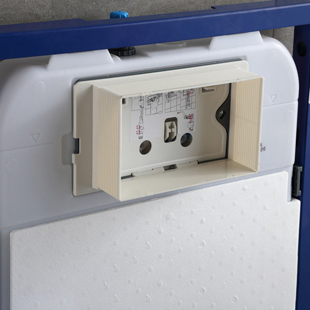 Modern Wall Mount Flush Toilet All-In-One Siphon Jet Toilet Bowl