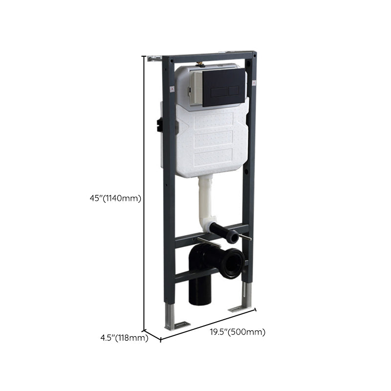 Modern Wall Mount Flush Toilet All-In-One Siphon Jet Toilet Bowl