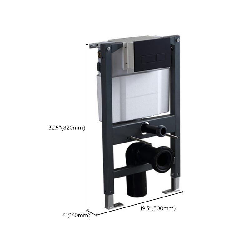 Modern Wall Mount Flush Toilet All-In-One Siphon Jet Toilet Bowl