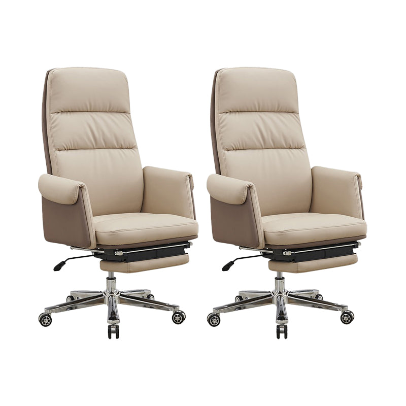 Swivel Contemporary Managers Chair Arms Included Leather Executive Chair