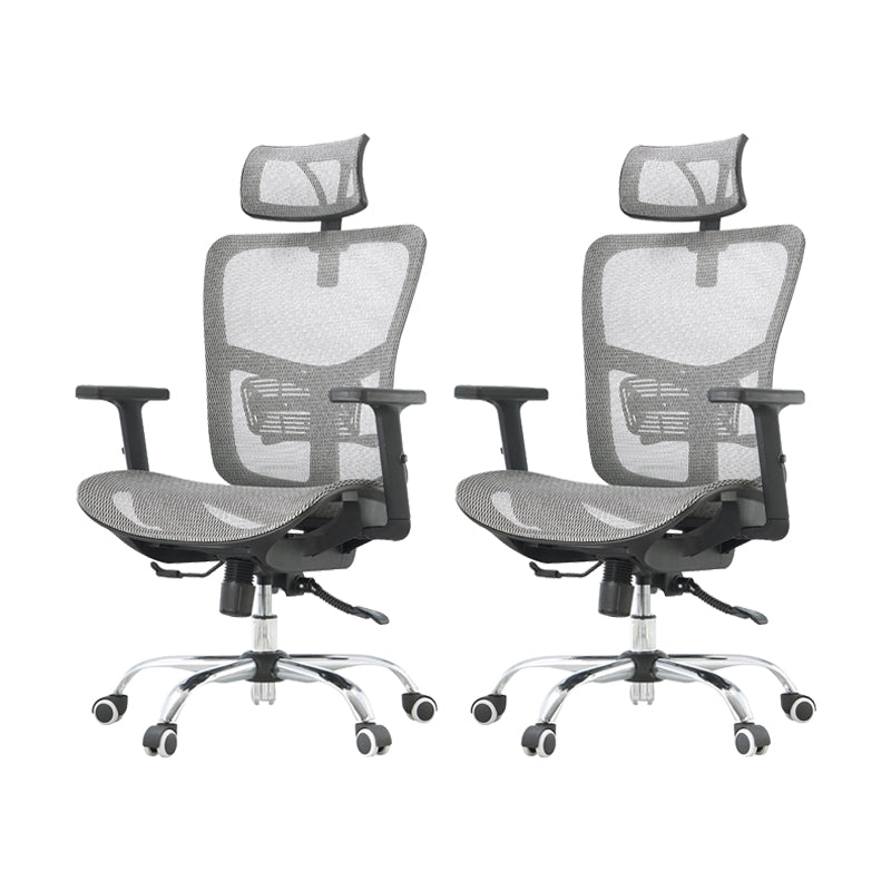 Modern Desk Chair Mesh Computer Chair High Back Conference Chair with Wheels
