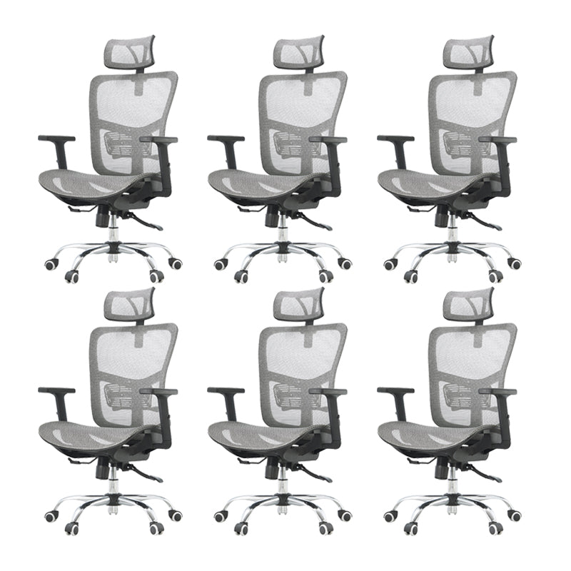 Modern Desk Chair Mesh Computer Chair High Back Conference Chair with Wheels