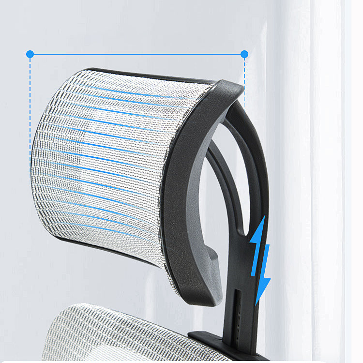 Modern Desk Chair Mesh Computer Chair High Back Conference Chair with Wheels