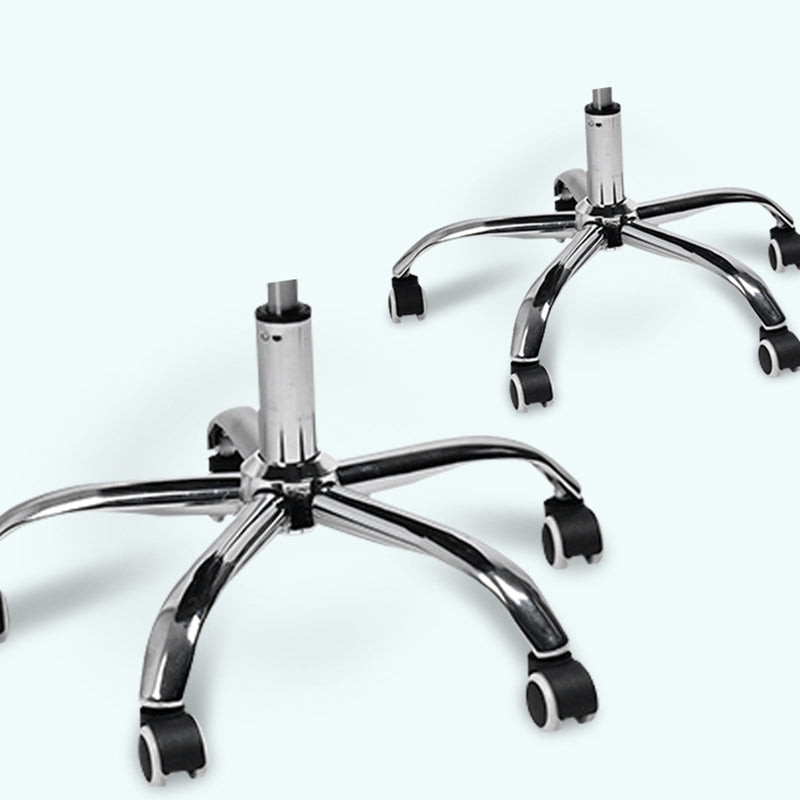 Contemporary Swivel Chair Microfiber Black Task Office Chair