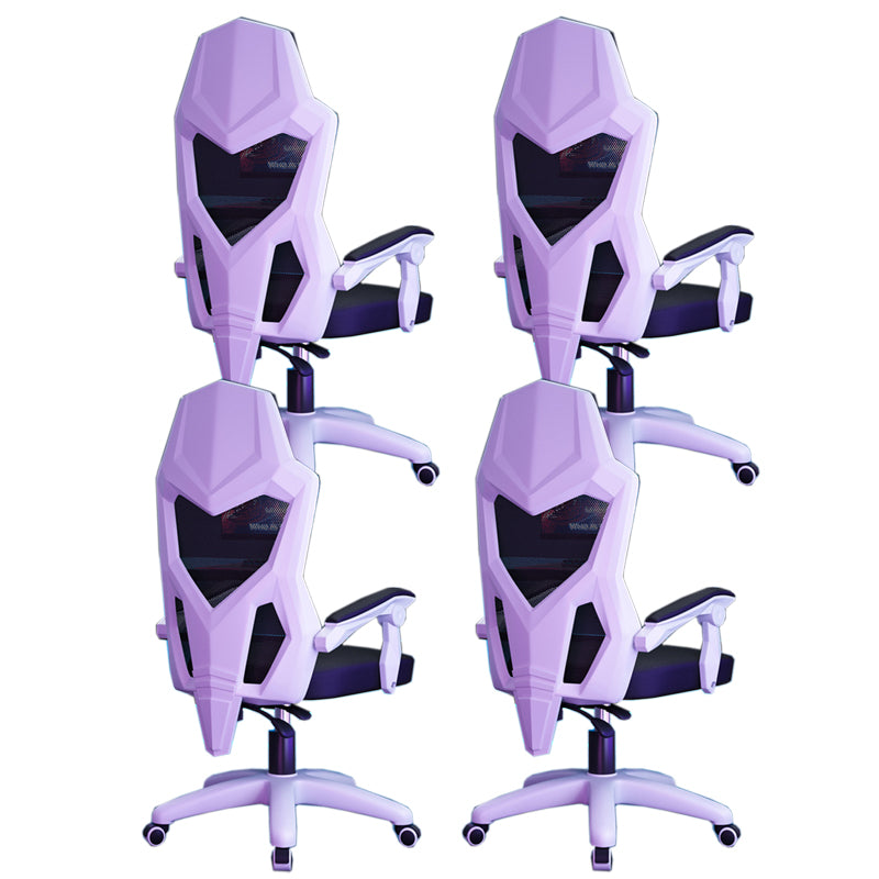 19"W Modern Desk Chair Breathable AirGrid Arms Included Office Chair