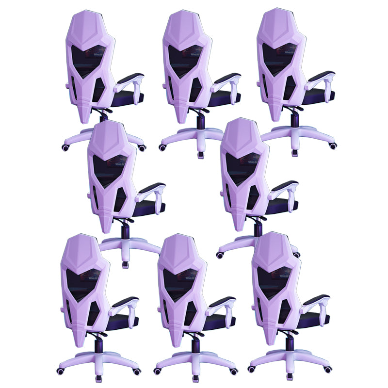 19"W Modern Desk Chair Breathable AirGrid Arms Included Office Chair