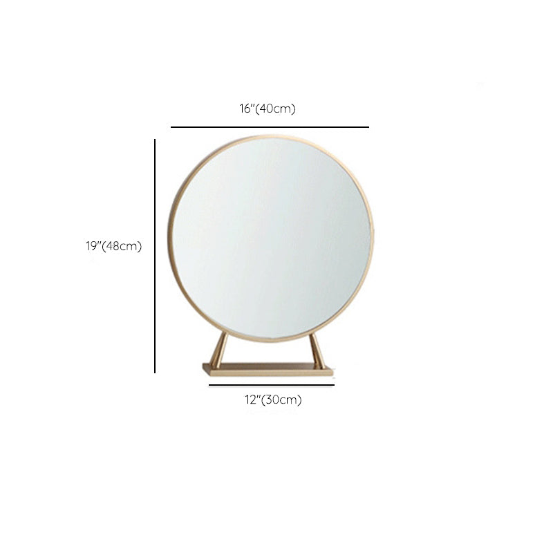 Glam Style 2-Drawers Wooden Table Dressing Table Make-up Vanity