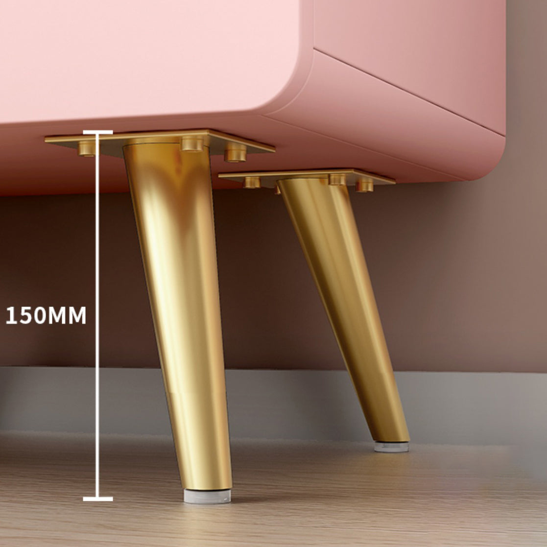 Contemporary Bookcase Closed Back Vertical Shelf Bookcase with Drawer Storage