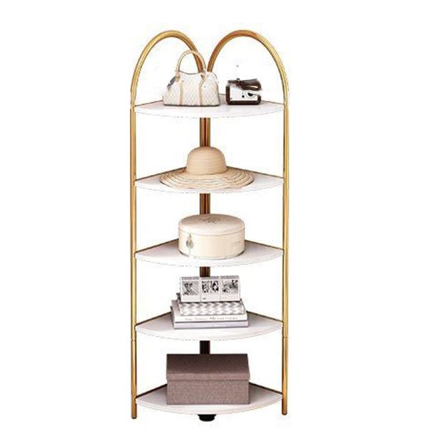 Modern Metal Shelf Bookcase Open Shelf Book Shelf for Living Room