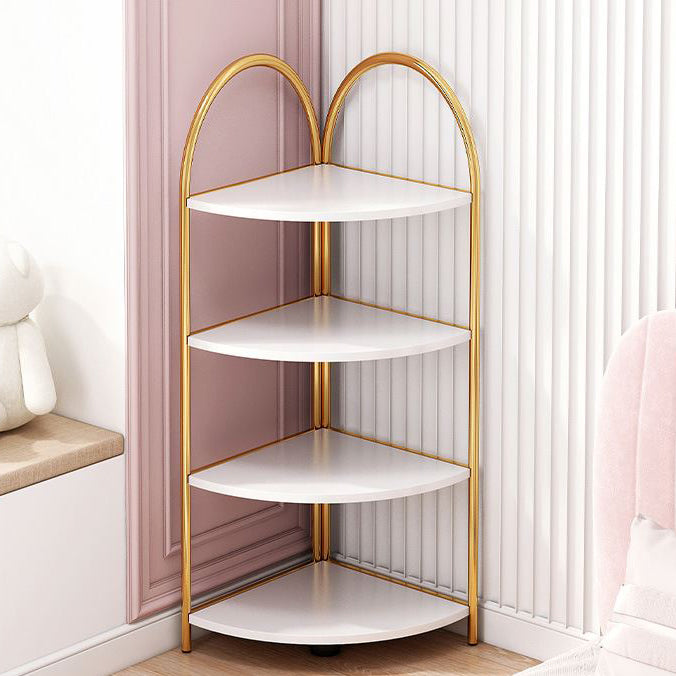 Modern Metal Shelf Bookcase Open Shelf Book Shelf for Living Room