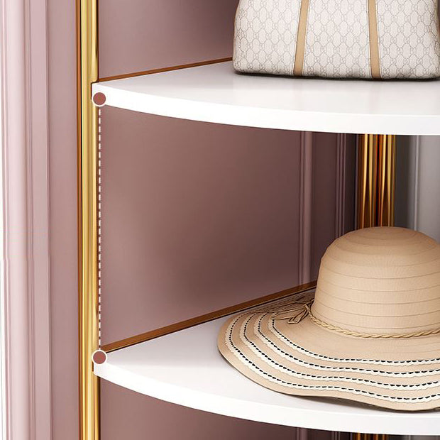 Modern Metal Shelf Bookcase Open Shelf Book Shelf for Living Room