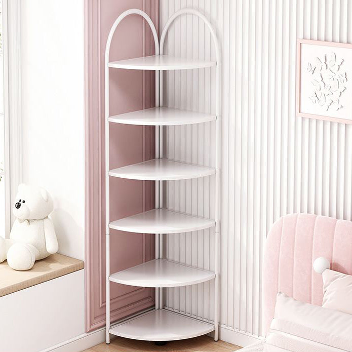 Modern Metal Shelf Bookcase Open Shelf Book Shelf for Living Room
