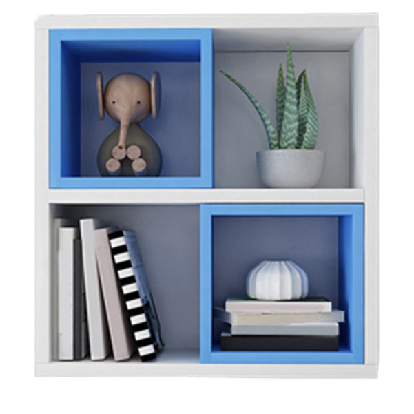 Modern Floating Bookshelf Wooden Wall Mounted Bookcase Shelves Included for Home