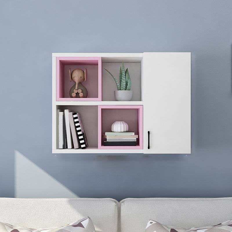 Modern Floating Bookshelf Wooden Wall Mounted Bookcase Shelves Included for Home