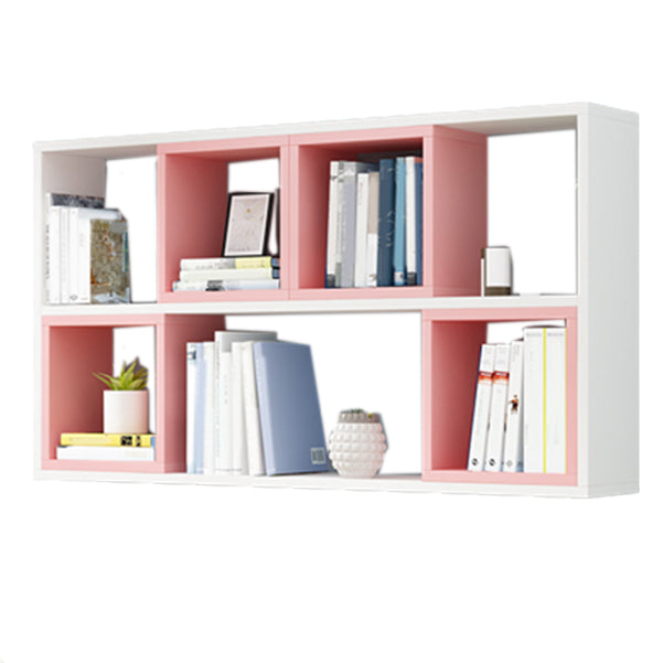 Modern Wall Mounted Wooden Bookshelf Floating Open Shelves Included Book Shelf for Home