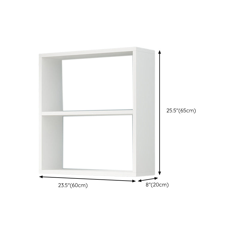 Modern Wall Mounted Wooden Bookshelf Floating Open Shelves Included Book Shelf for Home