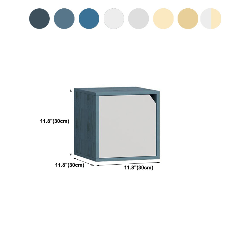 Closed Back Contemporary Bookshelf Engineered Wood Shelf Bookcase for Home