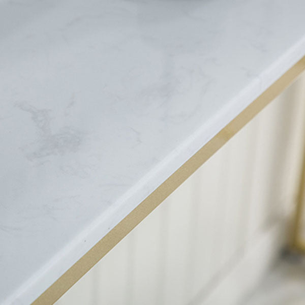 Glam Style Bar Table Set 1/3 Pieces Rectangle Bar Table with Upholstered Stools