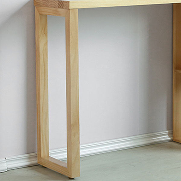 Solid Wood Bar Table Set 1/2/3 Pieces Rectangular Bar Stool and Table Set