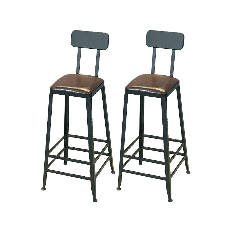 Industrial Pub Dining Set 1/2/5 Pieces Rectangular Bar Stool and Table Set